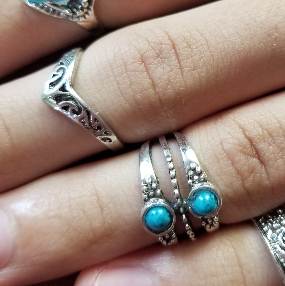 NEW! 6 piece boho ring bundle - Picture 5 of 7